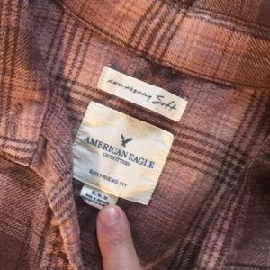 American Eagle boyfriend flannel